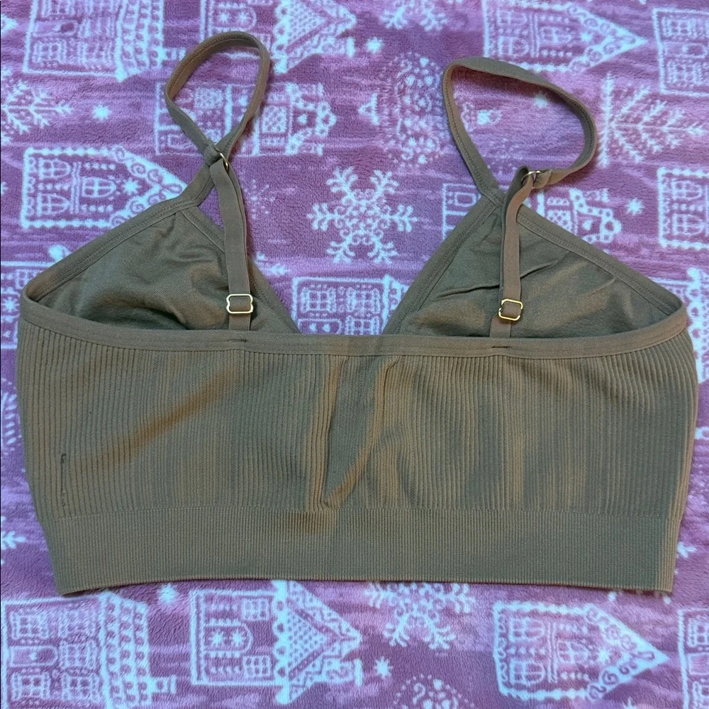 AERIE | Seamless Bralette size Large - Picture 2 of 4